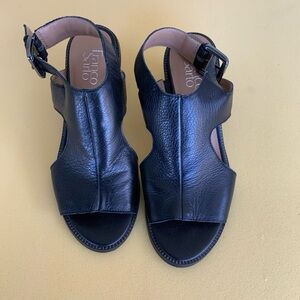 Franco Sarto Black Women's Sandals
